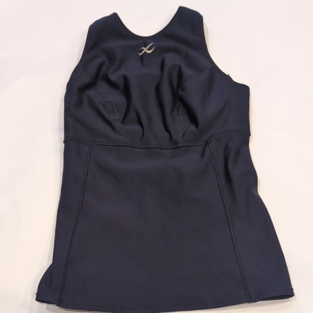 CW-X Navy Blue Performance Athletic Tank